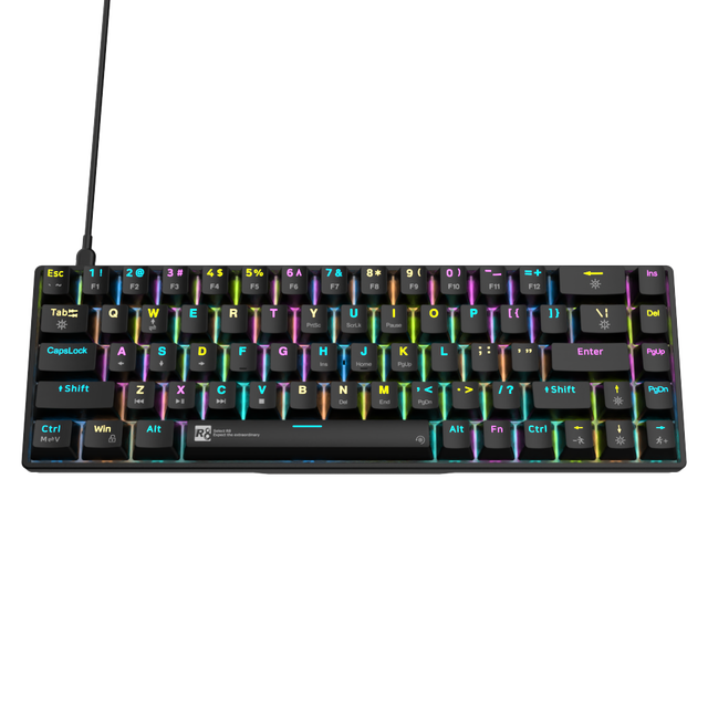Wholesale 68-Key Mechanical Gaming Keyboard with RGB Backlit for Desktop Laptop PC Computer