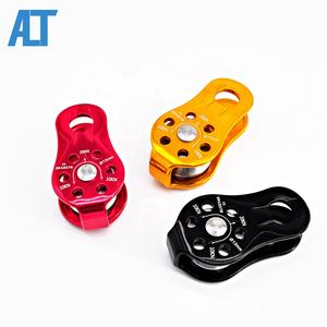 Heavy Duty 20KN Polea de <span class=keywords><strong>cuerda</strong></span> giratoria simple Árbol fijo Escalada Polea única Rappel Arborist Rescue - Product Image 1