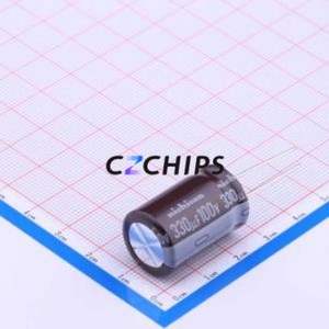 Condensador Electrolítico de Aluminio de Montaje Pasante UPW2A331MHD, D16xL25mm 330uF 20% 100V 1.08A-100kHz - Product Image 2