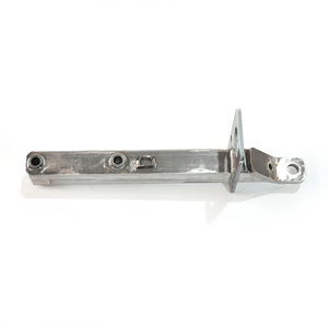 Pièces de soudage en acier inoxydable, chromées polies, composants métalliques usinés sur mesure pour machines industrielles - Product Image 1
