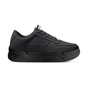Zapatillas blancas para <span class=keywords><strong>mujer</strong></span>, zapatillas informales de <span class=keywords><strong>tenis</strong></span>, patín, cuero, zapatillas antideslizantes para caminar, zapatos de estilo para caminar, zapatillas informales para <span class=keywords><strong>mujer</strong></span> - Product Image 4