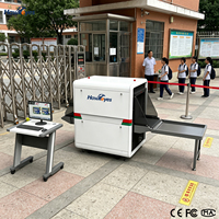 Scanner stationario per bagagli a raggi X,tunnel sur mesure 650 × 500 mm, imagerie double énergie pour établissements publics