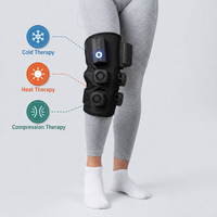Nouvelle machine de massage électrique portable 3-en-1 à compression chaude et froide pour le soulagement des douleurs articulaires et de l'arthrite au genou
