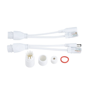โมดูลจ่ายไฟแบบ PoE Splitter 12V แบบตรงพร้อมขั้วต่อตัวผู้และตัวเมียสำหรับการตรวจสอบเครือข่าย - Product Image 3