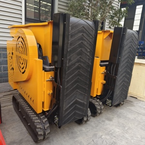 Meilleur prix usine Concasseur à mâchoires mobile mini sur chenilles en caoutchouc à essence HTJC-430 pour roche et pierre - Product Image 4