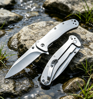 Couteau de poche pliable EDC de survie pour le camping, lame 8Cr13Mov pour la chasse