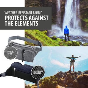 Muestra Gratuita, Riñonera Deportiva Personalizada de Nailon para Ciclismo y Running - Product Image 6