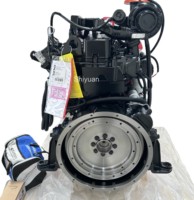 Moteur d'origine 4BTA3.9-C125 pour engins de construction, assemblage de moteur diesel Cummins