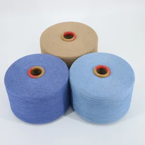 HAGO Wholesale Recycled Cotton Yarn Polyst Con Creora Ne 24s Knitting Yarn Regenerated Yarn Manufacturer