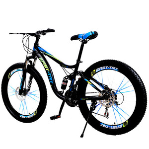 Fabbrica OEM ODM 29 pollici acciaio Mountain Bike sospensione completa Downhill MTB 24 velocità freni a disco ordinario pedale - Product Image 1