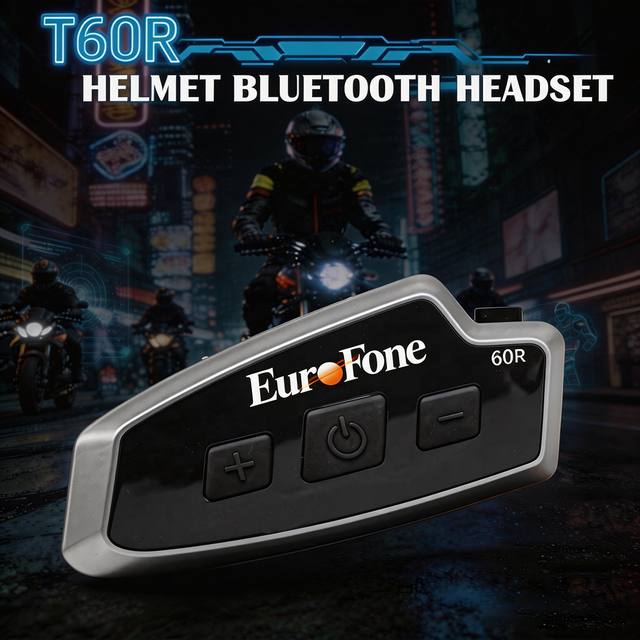 Helmet Intercom Headset for 32 Riders Smart Noise Reduction Multi-person Motorcycle Riding Bluetooth Intercom for Cycling