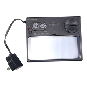 Máscara de Soldadura con Filtro de Oscurecimiento Automático Solar LED, Casco de Soldador, Lente de Soldadura/Filtro de Color Real - Product Image 1