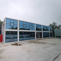 Bâtiment conteneur éco-responsable assemblé sur mesure à faible coût, pour centre de conférences, appartement, atelier et salle de réunion professionnelle