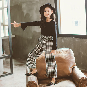 Wholesale England Style Women Children Clothing Low Price Spring & Autumn Cotton <b>Jeans</b> Suits Set for Girls - Product Image 3