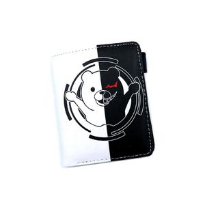 Anime <span class=keywords><strong>Danganronpa</strong></span> Hommes Portefeuilles Monokuma Cartoon Short Purse With Coin Bag - Product Image 4