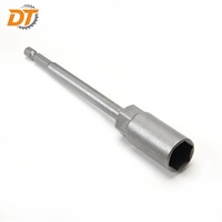 Embout de douille d'extension DT CrV à tige hexagonale longue portée pour visseuse électrique, idéal pour le serrage de goujons profonds en atelier