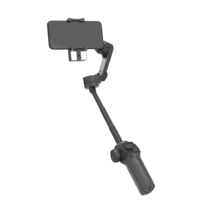 Téléphone portable pliable populaire à 3 axes avec trépied de tige d'extension de création de lumière d'appoint pour stabilisateur de cardan Selfie Stick