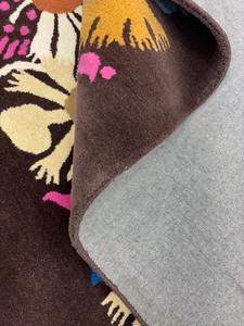 Hand Tufted Wool Carpet with Vibrant Floral Pattern Indian <b>Rug</b> Anti-Static High Pile Non-Slip for Living Room Bedroom Home Decor - Product Image 2