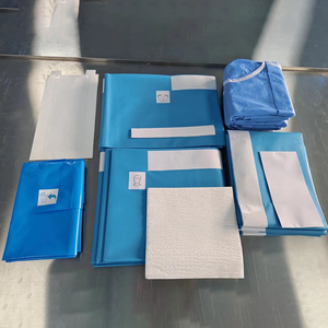 Universal <strong>Surgical</strong> Kit / Basic Universal Pack/Head <strong>Drape</strong>/Foot <strong>Drape</strong> with Double-sided Tape Disposable Non-woven <strong>Surgical</strong> Pack - Product Image 2