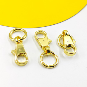 Pour <span class=keywords><strong>Kelly</strong></span> bricolage cuir sac à main matériel fait à la main argent en alliage de Zinc crochet avec forte caractéristique épaissie bandoulière crochet - Product Image 2