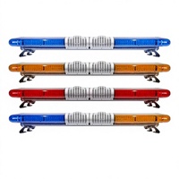 Barre lumineuse stroboscopique LED ambre pour camions et véhicules de secours