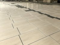Carrelages de sol et mur en pierre calcaire du Portugal blanc crème Moca