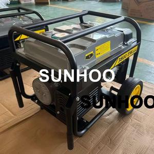 Generador de gasolina Sunhoo 3800EW 2.8Kw 220V 50Hz monofásico con ruedas y asa para uso doméstico - Product Image 2