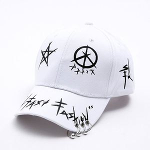 Casquette de baseball style américain à 6 panneaux avec appliqué, en tissu de coton noir délavé, motif imprimé par sublimation, pour la mode urbaine - Product Image 5