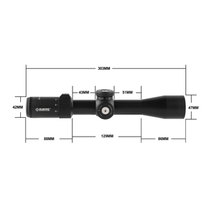 Mira Telescópica MARCOOL ALT <span class=keywords><strong>3</strong></span>-9x40 <span class=keywords><strong>IRG</strong></span> para Caza, Retícula Iluminada, Tubo de 30 mm, Anillos de Montaje de 1 Pulgada - Product Image 2