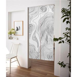 Promotional Cheap Sublimation Printed Double Sided Modern Fabric Cotton Japanese Hanging Half Sized Custom Doorway <strong>Door</strong> <strong>Curtain</strong>