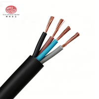 Câble en cuivre résistant aux intempéries, haute résistance, basse tension 450/750V, ignifuge V-0, pour la construction de bâtiments, avec isolation en caoutchouc