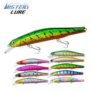เหยื่อปลอม MISTER LURE 14 ซม. 17 กรัม แบบจมน้ำ สำหรับตกปลาทะเล เหยื่อปลอมแบบจมน้ำ Jerkbait เหยื่อปลอมพลาสติกแข็ง - Product Image 1