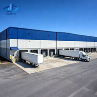 Bâtiment d'entrepôt préfabriqué en structure métallique à grande portée pour usage industriel – Fournisseur sur mesure
