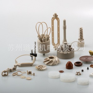 Pièces en plastique technique Lu Miao, usinage de précision, tolérance de 0,01 mm, composants usinés verticalement - Product Image 2