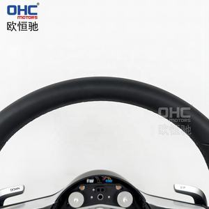 Volante Ohc de cuero para <span class=keywords><strong>Mercedes</strong></span> 2021 <span class=keywords><strong>2022</strong></span> 2023 W166 W177 a Class GT W213 W246 X253 W205 W222 Amg volante - Product Image 3