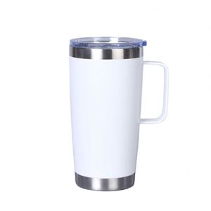 Gobelet isotherme en acier inoxydable de 20 oz avec poignée, sans BPA, personnalisable, mug à eau imprimé, mugs de voyage ASM26 - Product Image 2
