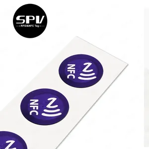 UID yazılabilir NXP Mifare Ultralight Sticker NFC etiketi RFID 13.56MHz erişim etiketi