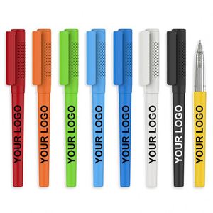 Bolígrafo de punta redonda de 1.0mm y 0.5mm de fábrica, bolígrafo de oficina creativo con logotipo personalizado, bolígrafo de negocios con código QR impreso y logotipo personalizado - Product Image 1