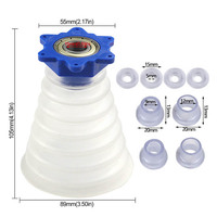 Couvercle anti-poussière pour perceuse Collecteur de poussière pour perceuse Accessoires pour trous de forage Couvercle anti-poussière pour perceuse Accessoires d'étanchéité élastique Dropship