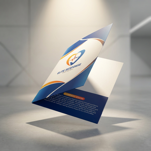 Custom Brand Logo Luxury Business Card Pockets Trade Show Education Hotel Hospital <strong>A4</strong> Paper <strong>Document</strong> File Presentation <strong>Folder</strong> - Product Image 1