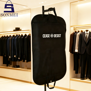 Venta caliente de lujo personalizado blanco impreso Logo <span class=keywords><strong>hombre</strong></span> <span class=keywords><strong>traje</strong></span> Oxford prendas de vestir - Product Image 3