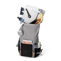 Mochila de Senderismo Impermeable de Gran Capacidad para Campamento al Aire Libre, con Compartimento para Laptop y Espacio para Esterilla de Yoga