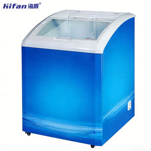 Congélateurs vitrés coulissants CE ETL 85L, mini-réfrigérateur commercial, vitrine à crème glacée, congélateurs de présentation très demandés - Product Image 6