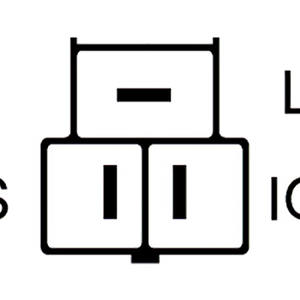 เครื่องกำเนิดไฟฟ้ากระแสสลับที่รองรับสำหรับ Toyota Carina V 2.0 D (CT170 _ CT170) ดีเซล (KW: 54, HP: 73) ตั้งแต่12-1987ถึง01-1992 40571RI - Product Image 3