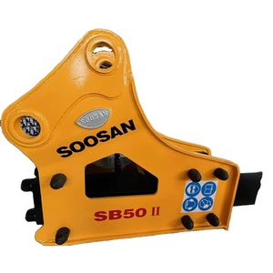 ใหม่สำหรับรถขุดขนาด 11-16 ตัน รุ่น Sb 50 แบบติดตั้งด้านข้าง พร้อมหัวเจาะไฮดรอลิก ปั๊ม และมอเตอร์ รับประกัน 1 ปี - Product Image 5