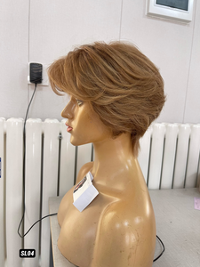วิกผมทางการแพทย์แบบตัดสั้นทรงพิกซี่ ปี 2026 Swiss HD 13x5  แบบต่อผมด้วยลูกไม้ด้านหน้า  ทำจากผมแท้สลาฟ 100%  แบบตรง - Product Image 3