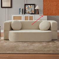 Sofá Cama Moderno Comprimido al Vacío, Plegable y Ahorrador de Espacio, de Esponja, para Apartamentos Pequeños, Solución de Asientos Modulares