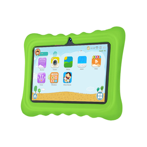 Kids Tablet <b>PC</b> 7 Inch Android 15 Wi-Fi Capacitive Screen Educational For Children Drop Resistance Red Case - Product Image 2
