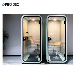 Library Furniture Sound Reduce Office Phone Booth Sound Isolation Calling Pod For Privacy Meeting