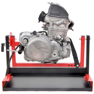 MX mesin berdiri Drip Pan untuk semua vertikal tipe silinder tunggal 2 atau 4-stroke mesin kecil Lift Hoist MX Dirtbike - Product Image 6